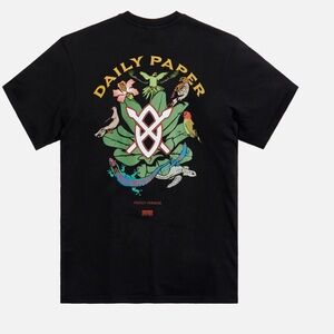 Daily Paper Protect paradise Black Tee size Medium